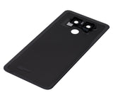 Replacement Back cover Glass With Adhesive Pre-Installed Compatible with LG G6 (Astro Black)