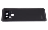 Replacement Back cover Glass With Adhesive Pre-Installed Compatible with LG G6 (Astro Black)