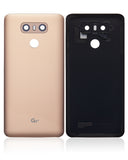 Replacement Back cover Glass With Adhesive Pre-Installed Compatible with LG G6 (Terra Gold)