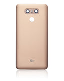 Replacement Back cover Glass With Adhesive Pre-Installed Compatible with LG G6 (Terra Gold)