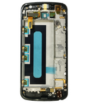Replacement LCD Assembly With Frame Compatible with LG X Venture (H700) (Refurbished) (Black)