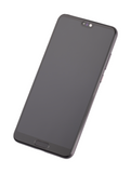 Replacement LCD Assembly With Frame Compatible with Huawei P20 (Refurbished) (Black)