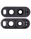 Replacement Back Camera Lens With Bracket Compatible with LG V20 (Black)