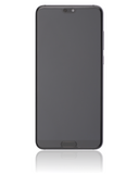 Replacement OLED Assembly With Frame Compatible with Huawei P20 Pro (Refurbished) (Black)