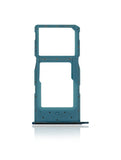 Replacement Sim Card Tray Compatible with Huawei P Smart / P Smart Plus 2019 (Aurora Blue)