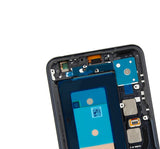 Replacement OLED Assembly With Frame Compatible with LG V40 ThinQ (Refurbished) (Black)