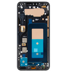 Replacement OLED Assembly With Frame Compatible with LG V40 ThinQ (Refurbished) (Black)