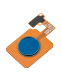 Replacement Home Button Fingerprint Sensor With Flex Compatible with LG G8 ThinQ / LG V50 ThinQ (Blue)
