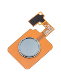 Replacement Home Button Fingerprint Sensor With Flex Compatible with LG G8 ThinQ / LG V50 ThinQ (Gray)