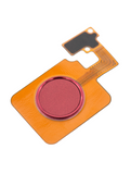 Replacement Home Button Flex Cable Compatible with LG V40 ThinQ (Carmine Red)