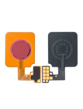 Replacement Home Button Flex Cable Compatible with LG V40 ThinQ (Carmine Red)