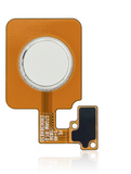 Replacement Home Button Flex Cable Compatible with LG V40 ThinQ (Silver)