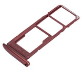 Replacement Dual Sim Card Tray Compatible with Motorola Moto G7 (XT1962 / 2019) / G7 Plus (XT1965 / 2019) (Viva Red)