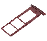 Replacement Dual Sim Card Tray Compatible with Motorola Moto G7 (XT1962 / 2019) / G7 Plus (XT1965 / 2019) (Viva Red)