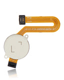 Replacement Fingerprint Reader With Flex Cable Compatible with Motorola Moto G Pure (XT2163 / 2021) (Deep Indigo)