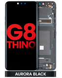 Replacement OLED Assembly With Frame Compatible with LG G8 ThinQ (Refurbished) (Aurora Black)