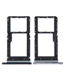 Replacement Dual Sim Card Tray Compatible with LG Stylo 7 (Black)