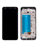 Replacement LCD Assembly With Frame Compatible with LG K40 (2019 / X420) / K12 Plus (Refurbished) (Moroccan Blue)