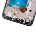 Replacement LCD Assembly With Frame Compatible with LG K40 (2019 / X420) / K12 Plus (Refurbished) (Moroccan Blue)