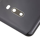 Replacement Back cover Glass With Camera Lens Compatible with LG G8X ThinQ (Aurora Black)