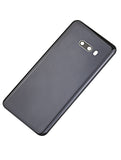 Replacement Back cover Glass With Camera Lens Compatible with LG G8X ThinQ (Aurora Black)