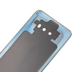 Replacement Back cover Glass With Camera Lens Compatible with LG G8X ThinQ (Aurora Black)