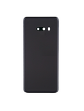 Replacement Back cover Glass With Camera Lens Compatible with LG G8X ThinQ (Aurora Black)