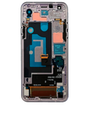 Replacement LCD Assembly With Frame Compatible with LG Q7 / Q7 Plus / Q7 Alpha (Refurbished) (Silver)