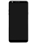 Replacement LCD Assembly With Frame Compatible with LG Q7 / Q7 Plus / Q7 Alpha (Refurbished) (Silver)