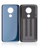 Replacement Back cover Glass Compatible with Motorola Moto G7 Power (XT1955 / 2019) (Marine Blue) (US Version)