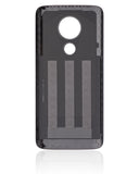 Replacement Back cover Glass Compatible with Motorola Moto G7 Power (XT1955 / 2019) (Marine Blue) (US Version)