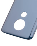 Replacement Back cover Glass Compatible with Motorola Moto G7 Power (XT1955 / 2019) (Marine Blue) (US Version)