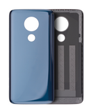 Replacement Back cover Glass Compatible with Motorola Moto G7 Power (XT1955 / 2019) (Marine Blue) (US Version)