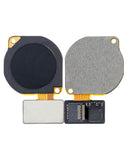Replacement Home Button With Flex Compatible with Huawei P30 Lite (Black)