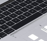 Replacement Top Case With Keyboard Compatible with Apple MacBook Pro 15" A1990 (2018-2019) (US English) (Used OEM Pull: Grade New) (Silver)