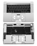 Replacement Top Case With Keyboard Compatible with Apple MacBook Pro 15" A1990 (2018-2019) (UK English) (Used OEM Pull: Grade New) (Space Gray)