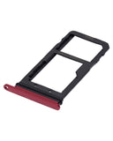 Replacement Dual Sim Card Tray Compatible with HTC U12 Plus (Flame Red)