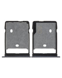 Replacement Micro-SD Sim Card Tray Compatible with HTC M10 (Black)