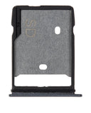 Replacement Micro-SD Sim Card Tray Compatible with HTC M10 (Black)