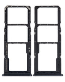 Replacement Dual Sim Card Tray Compatible with Samsung Galaxy A70 (A705 / 2019) (Black)