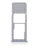 Replacement Single Sim Card Tray Compatible with Samsung Galaxy A70 (A705 / 2019) (Silver)