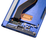 Replacement OLED Assembly With Frame Compatible with Samsung Galaxy Note 10 Plus / 5G (Refurbished) (Blue)