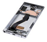Replacement OLED Assembly With Frame Compatible with Samsung Galaxy Note 10 Plus / 5G (Refurbished) (Aura White)