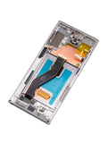 Replacement OLED Assembly With Frame Compatible with Samsung Galaxy Note 10 Plus / 5G (Refurbished) (Aura Glow / Silver)
