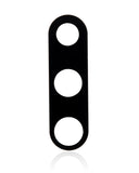Replacement Back Camera Lens With Bracket / Bezel Compatible with Samsung Galaxy Note 10 Plus / 5G (Aura Black)