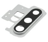 Replacement Back Camera Lens With Bracket / Bezel Compatible with Samsung Galaxy Note 10 Plus / 5G (Aura White)