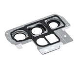 Replacement Back Camera Lens With Bracket / Bezel Compatible with Samsung Galaxy Note 10 Plus / 5G (Aura Glow / Silver)