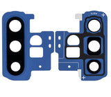 Replacement Back Camera Lens With Bracket / Bezel Compatible with Samsung Galaxy Note 10 Plus / 5G (Aura Blue)