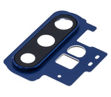 Replacement Back Camera Lens With Bracket / Bezel Compatible with Samsung Galaxy Note 10 Plus / 5G (Aura Blue)