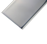 Replacement Back Cover Glass With Camera Lens Compatible with Samsung Galaxy Note 10 Plus / 5G (No Logo) (Aftermarket Plus) (Aura Glow / Silver)